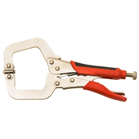 Forney 9 in Locking C-Clamp with Cushion Grip 70216